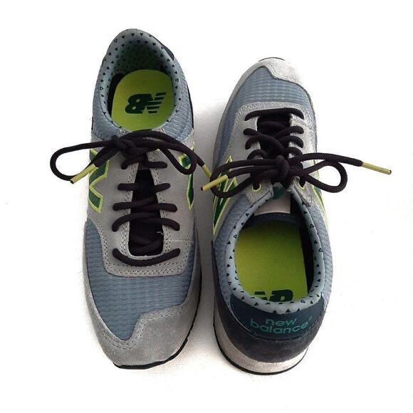 NEW Balance Womens Sneaker Gray/Blue 6.5 - Picture 1 of 13
